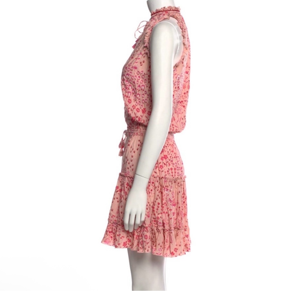 Poupette St. Barth Clara Pink Floral Mini Dress - Picture 11 of 14